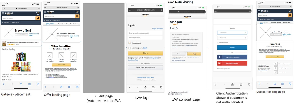Client Auth after LWA